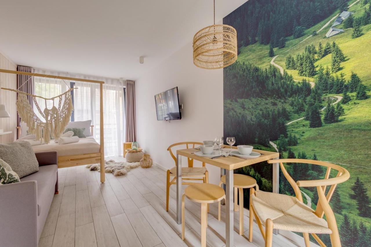 Giewont View Apartamenty Butikowe & Sauna - Grunwaldzka Krupowki Centrum Zakopane By Rentilopl ภายนอก รูปภาพ