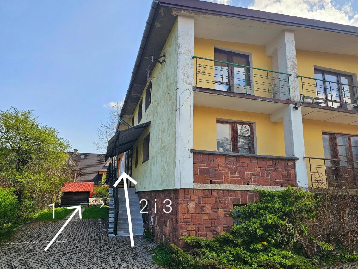 Giewont View Apartamenty Butikowe & Sauna - Grunwaldzka Krupowki Centrum Zakopane By Rentilopl ภายนอก รูปภาพ